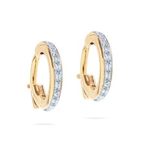 Adina Reyter // Pave Huggie Hoops